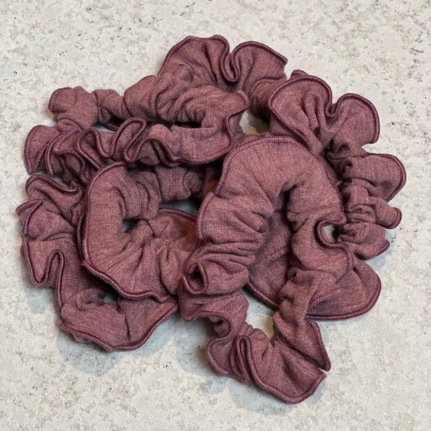 Dusty Rose Scrappy Scrunchies
